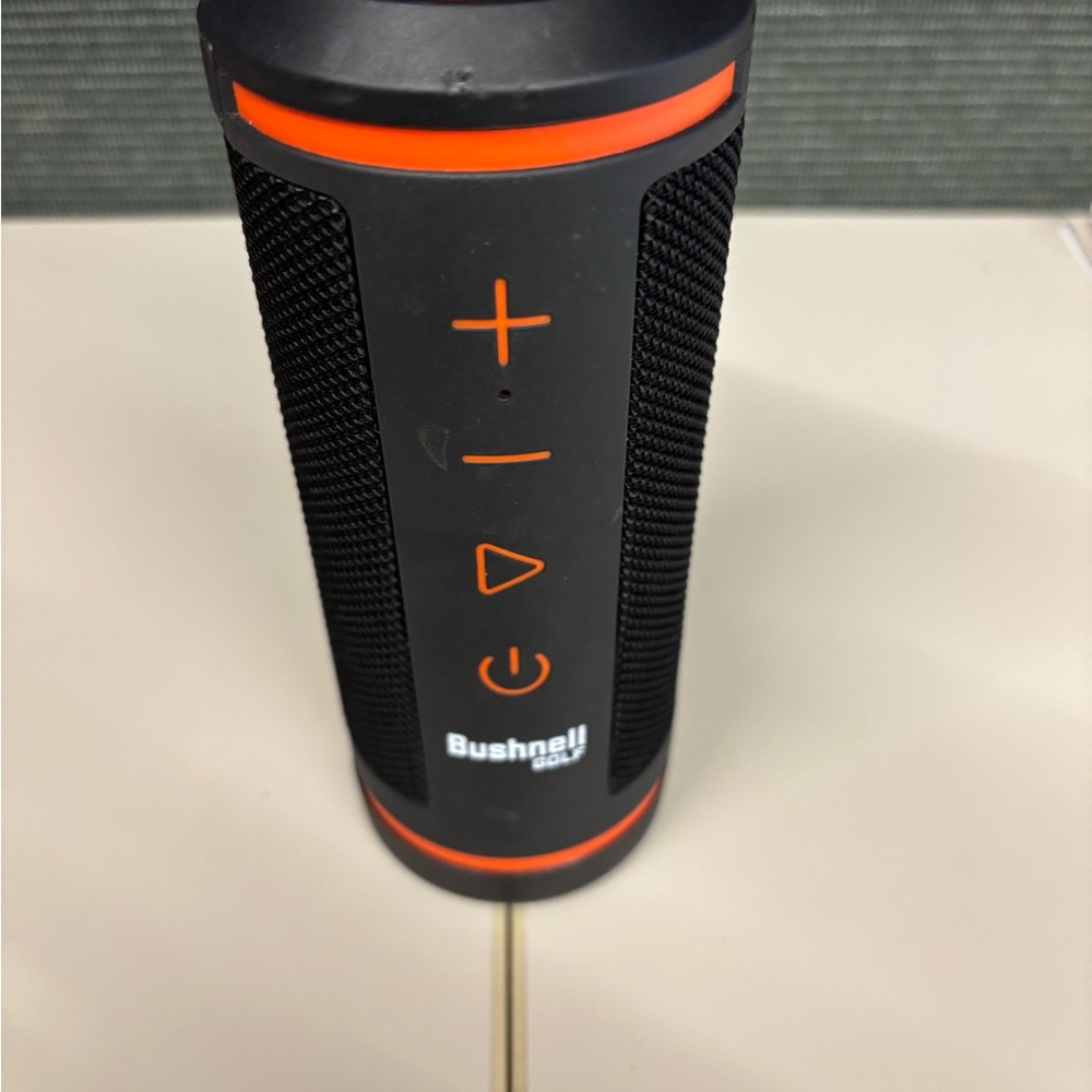Bushnell Wingman Black and Orange Portable Bluetooth Speaker